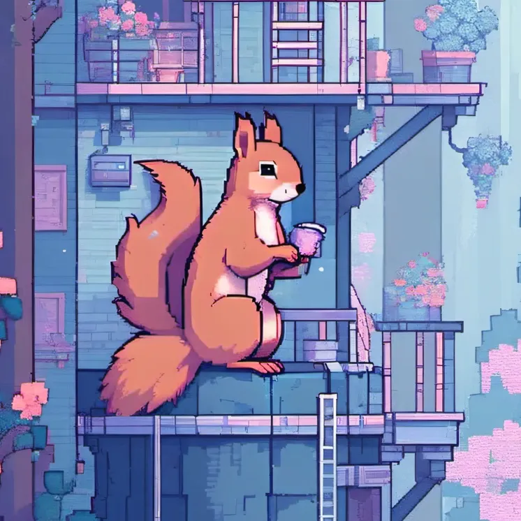 chat with ai character: kind squirrel 