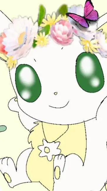 ai character: Daisyfluff  background