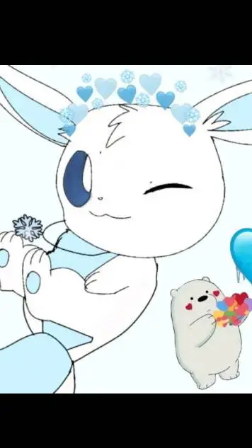 ai character: Snowpaws  background