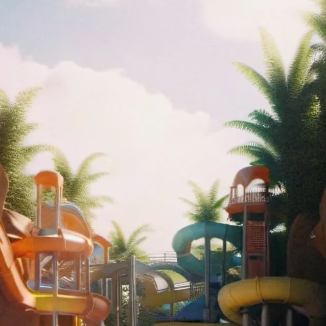 chat with ai character: The water park