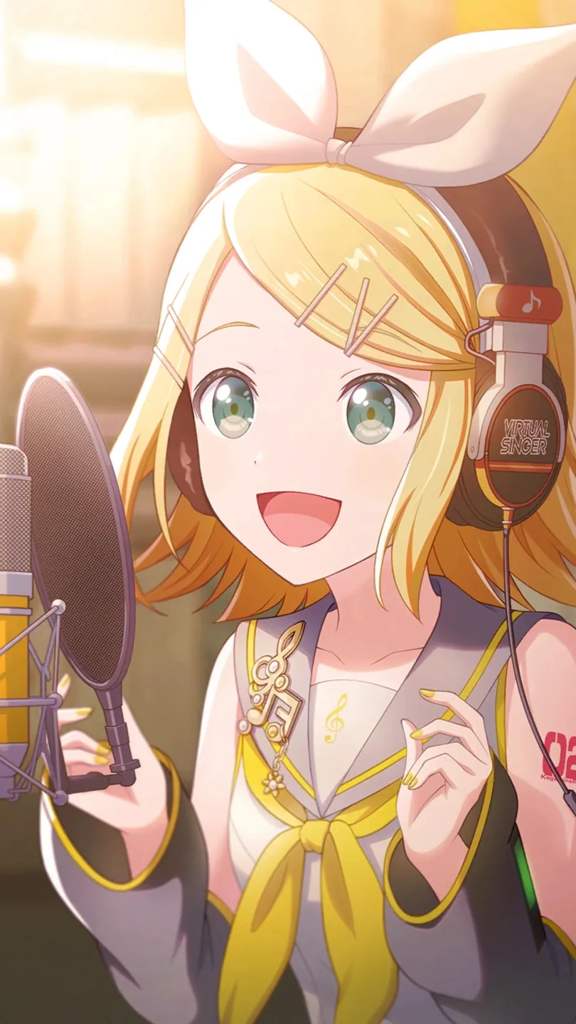 ai character: Kagamine Rin background