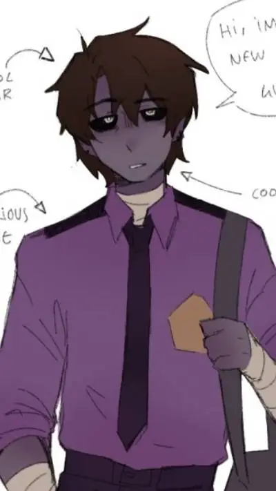 ai character: ~Michael Afton~ background