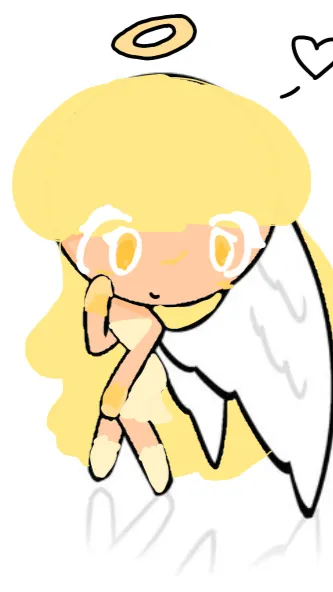ai character: 🪽Angel Cookie🪽 background