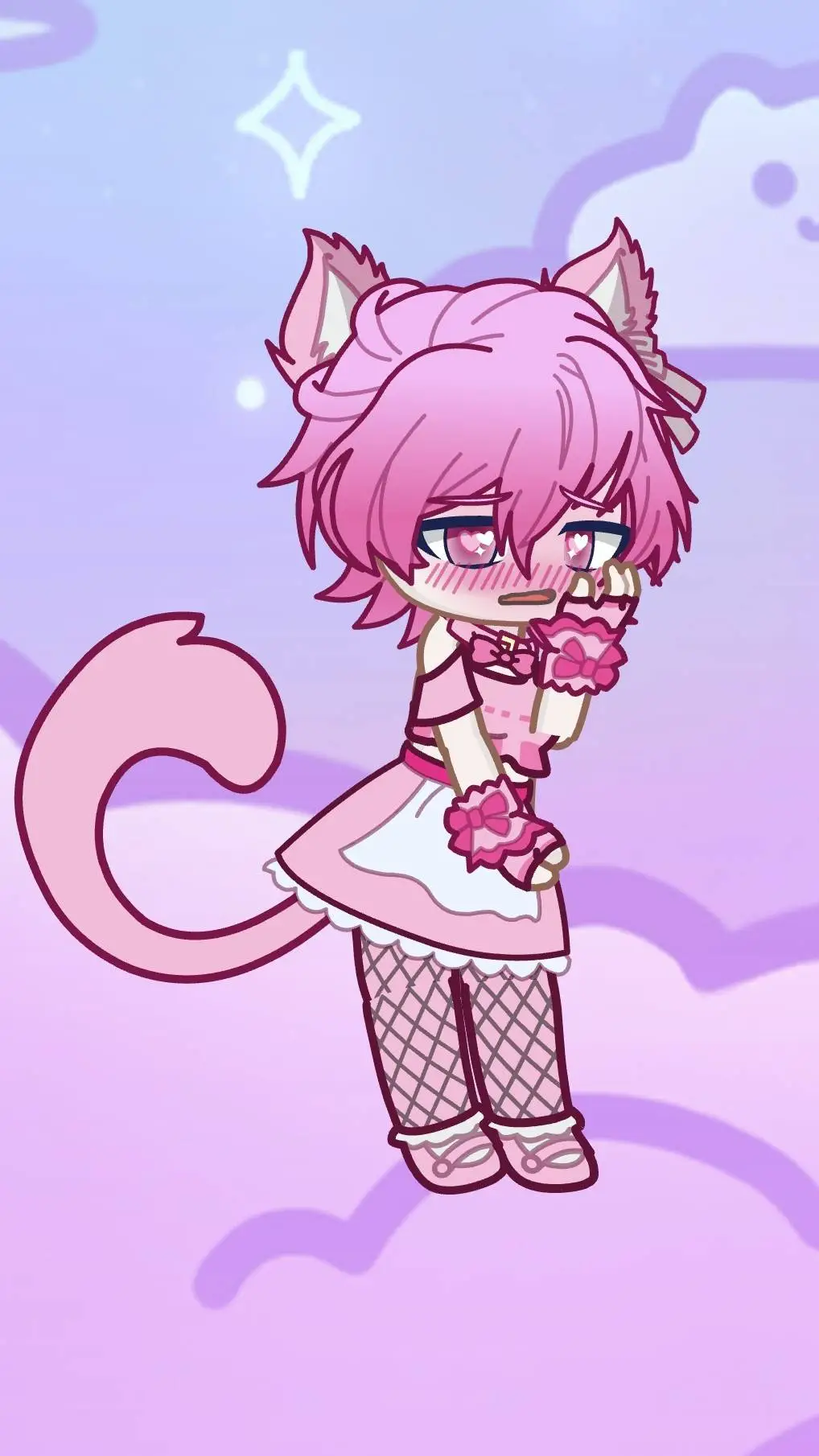 ai character: uwu cat background