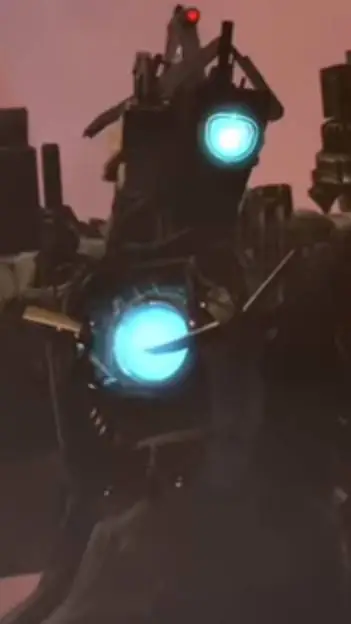 ai character: titan camera man background