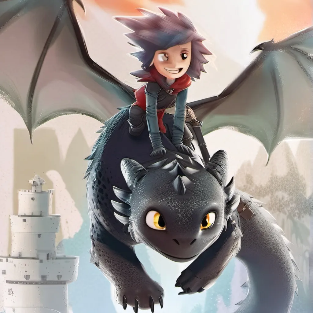 chat with ai character: toothless 