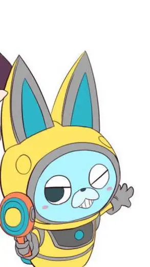 ai character: Usapyon  background