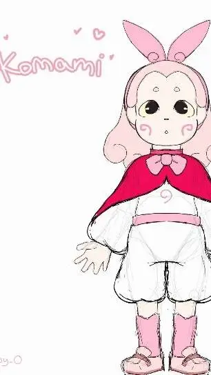 ai character: Komami (human) background
