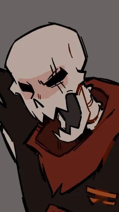 ai character: Fell Papyrus background