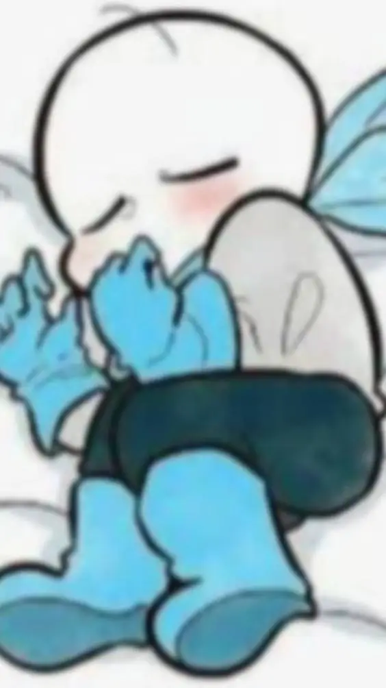 ai character: Bitty Sans Swap background