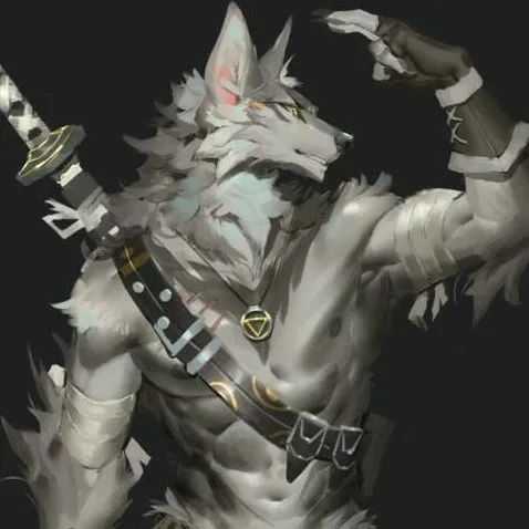 chat with ai character: samurai werewolf 