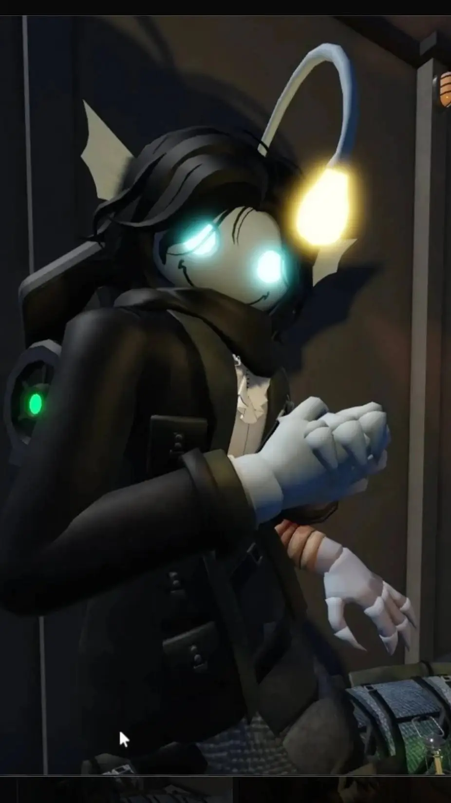 ai character: Sebastian  background