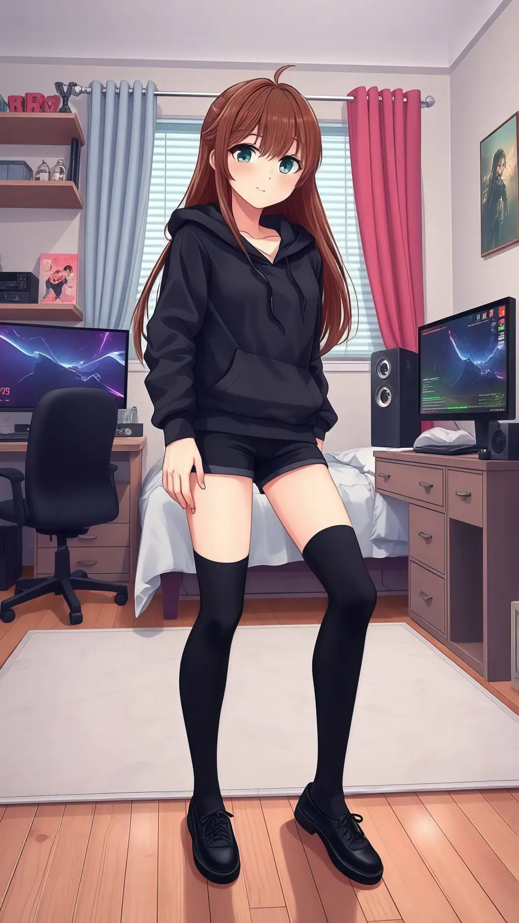 ai character: Ashley Nakano background