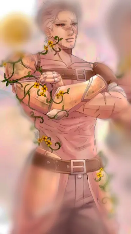 ai character: 丨Ꮆㄖ尺 background