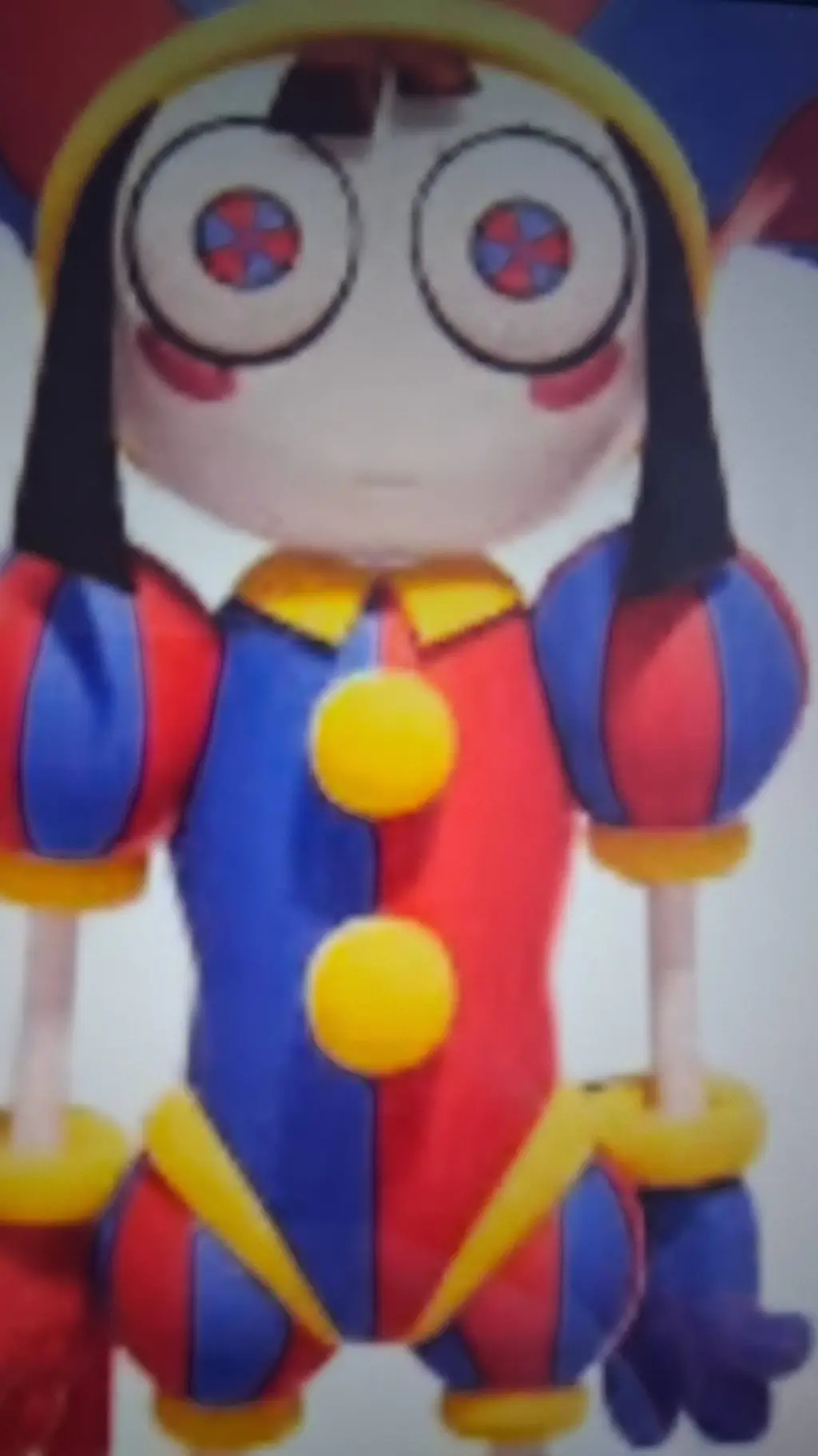 ai character: pomni  background