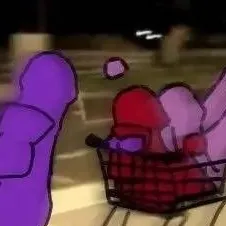 chat with ai character: red pink purple