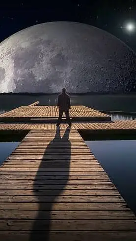 ai character: ghost and woods background