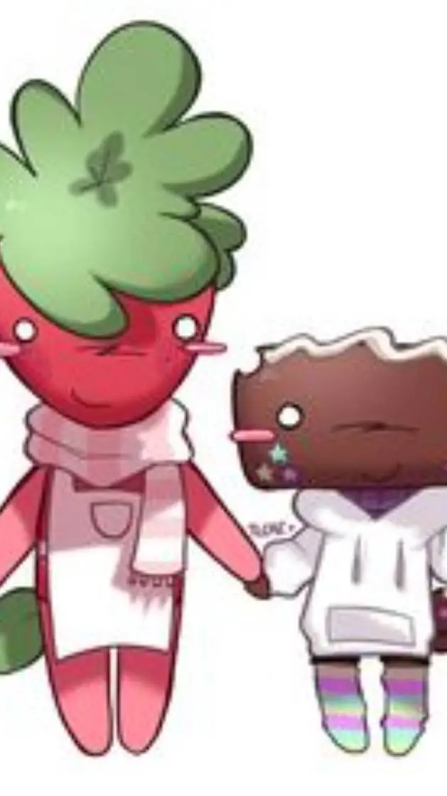 ai character: fruitcake background