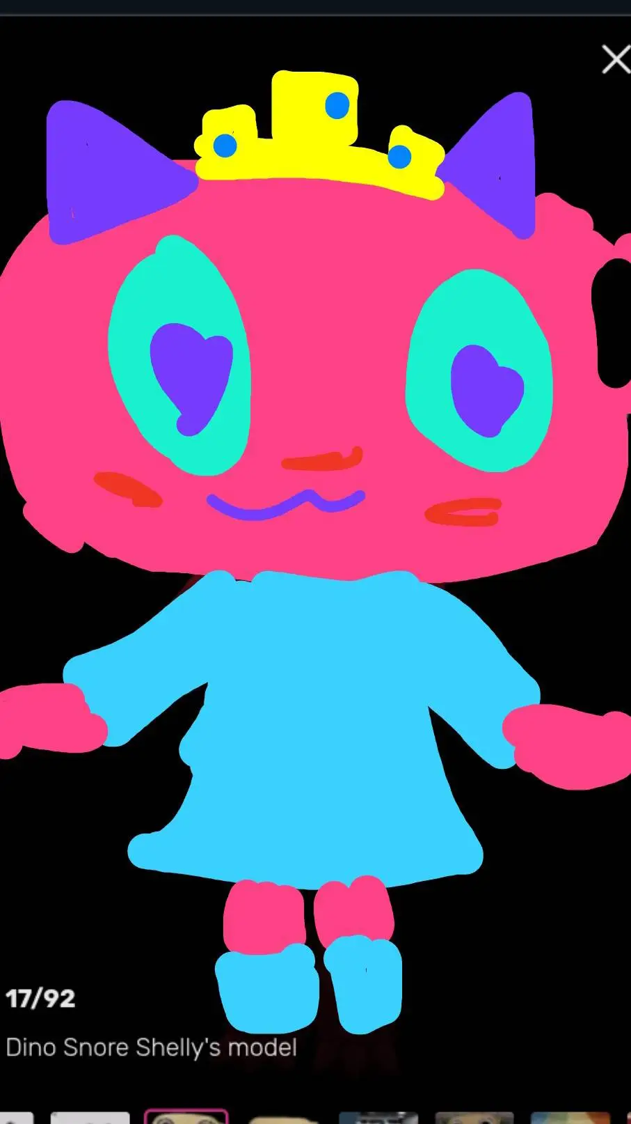 ai character: Emily oc p1 background