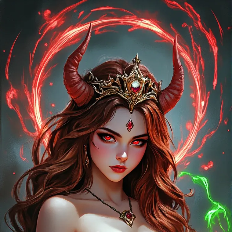 chat with ai character: Demona 