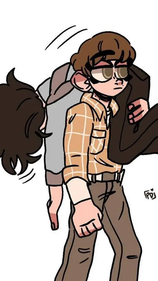 ai character: BYLER💛💙 background