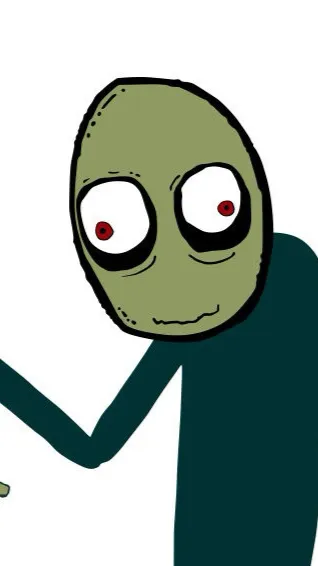 ai character: Salad Fingers  background