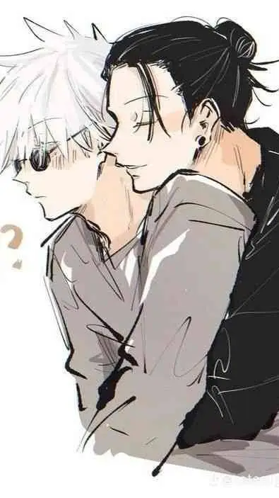 ai character: geto and gojo background