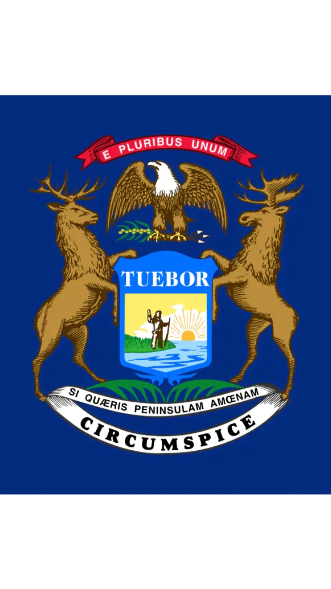 ai character: Michigan ￼ background