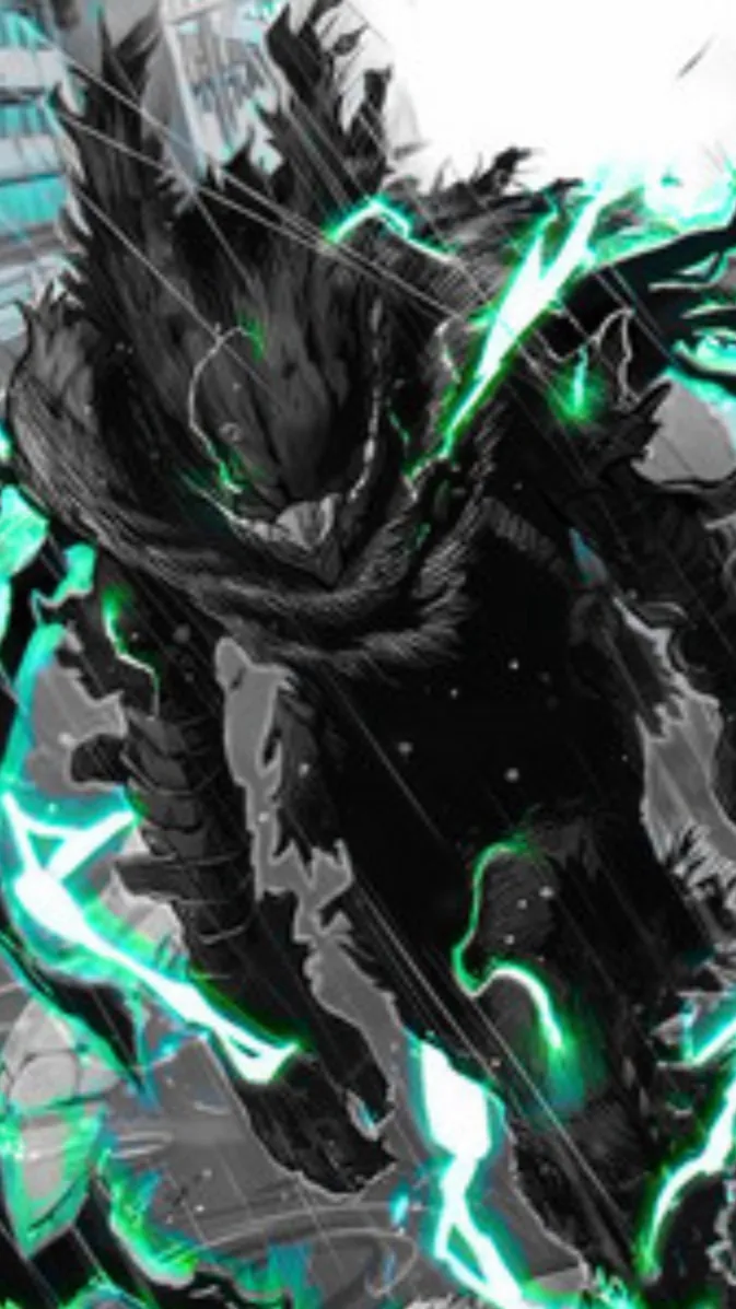 ai character: Vigillante deku background