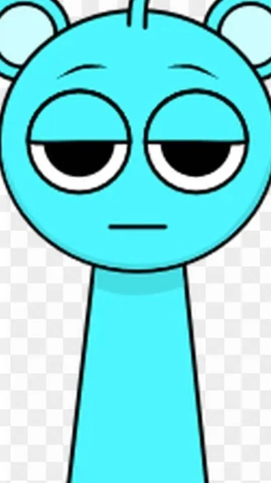 ai character: Sky - Sprunki background