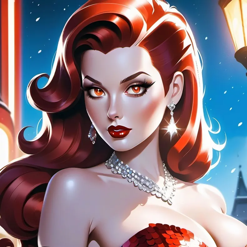 chat with ai character: Jessica Rabbit 