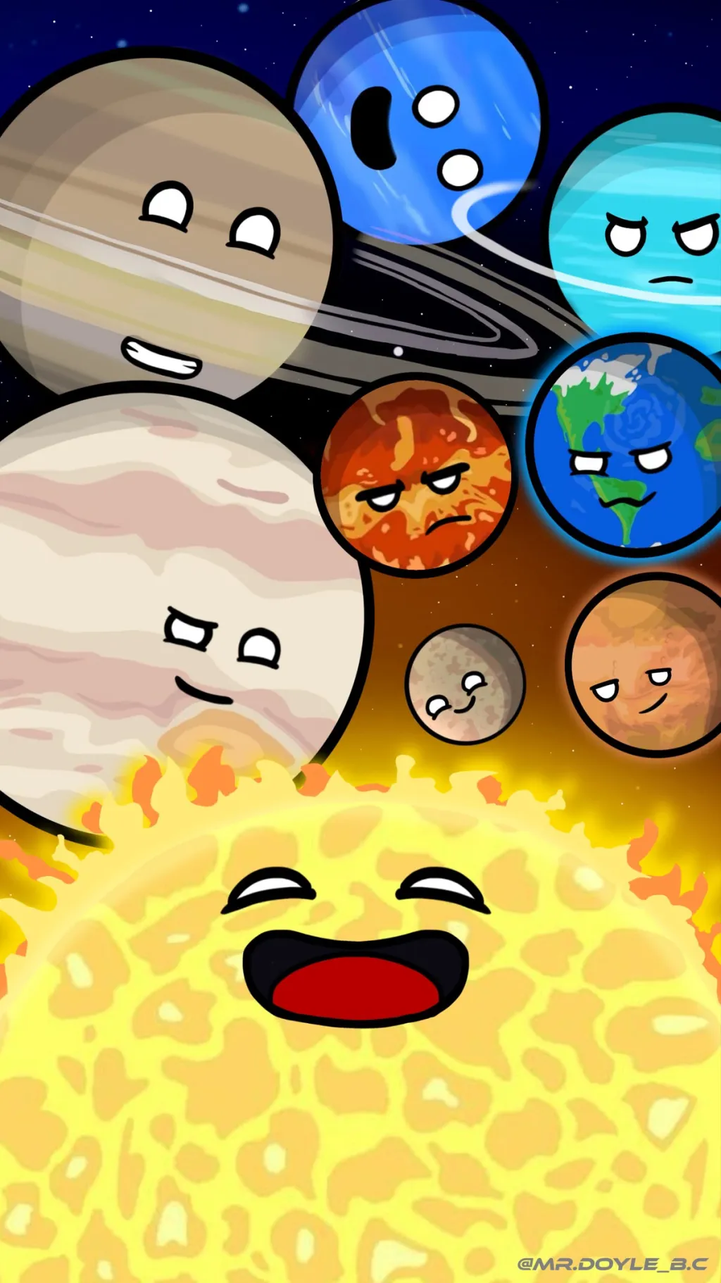 ai character: Solarballs  background
