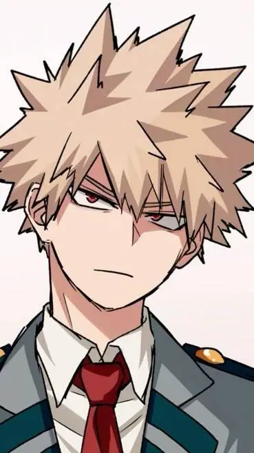 ai character: MHA bakugo  background