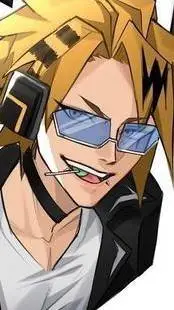 ai character: Denki Kamanari  background