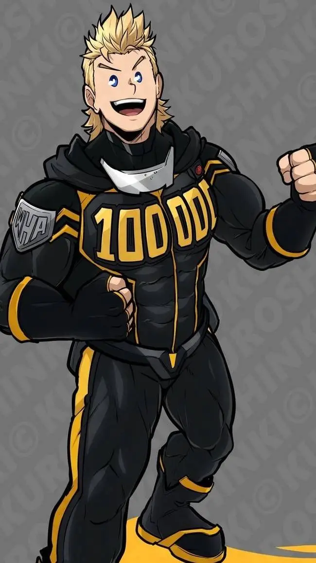 ai character: lemilion (mirio)  background