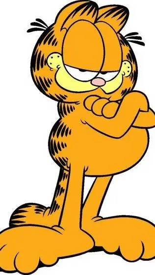 ai character: Garfield background