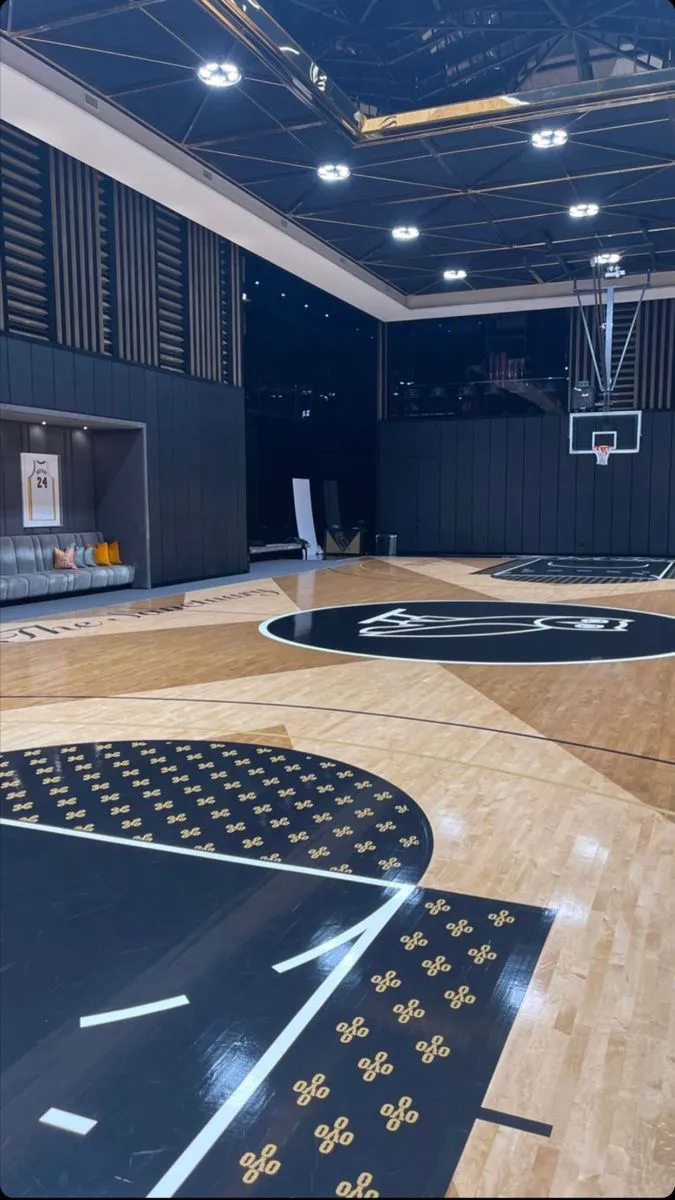 ai character: Basketball game  background