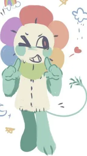 ai character: {☆♧Dandy!♧☆} background