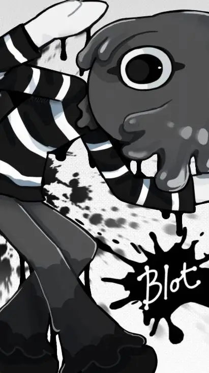 ai character: ✒️~BLOT~✒️ background