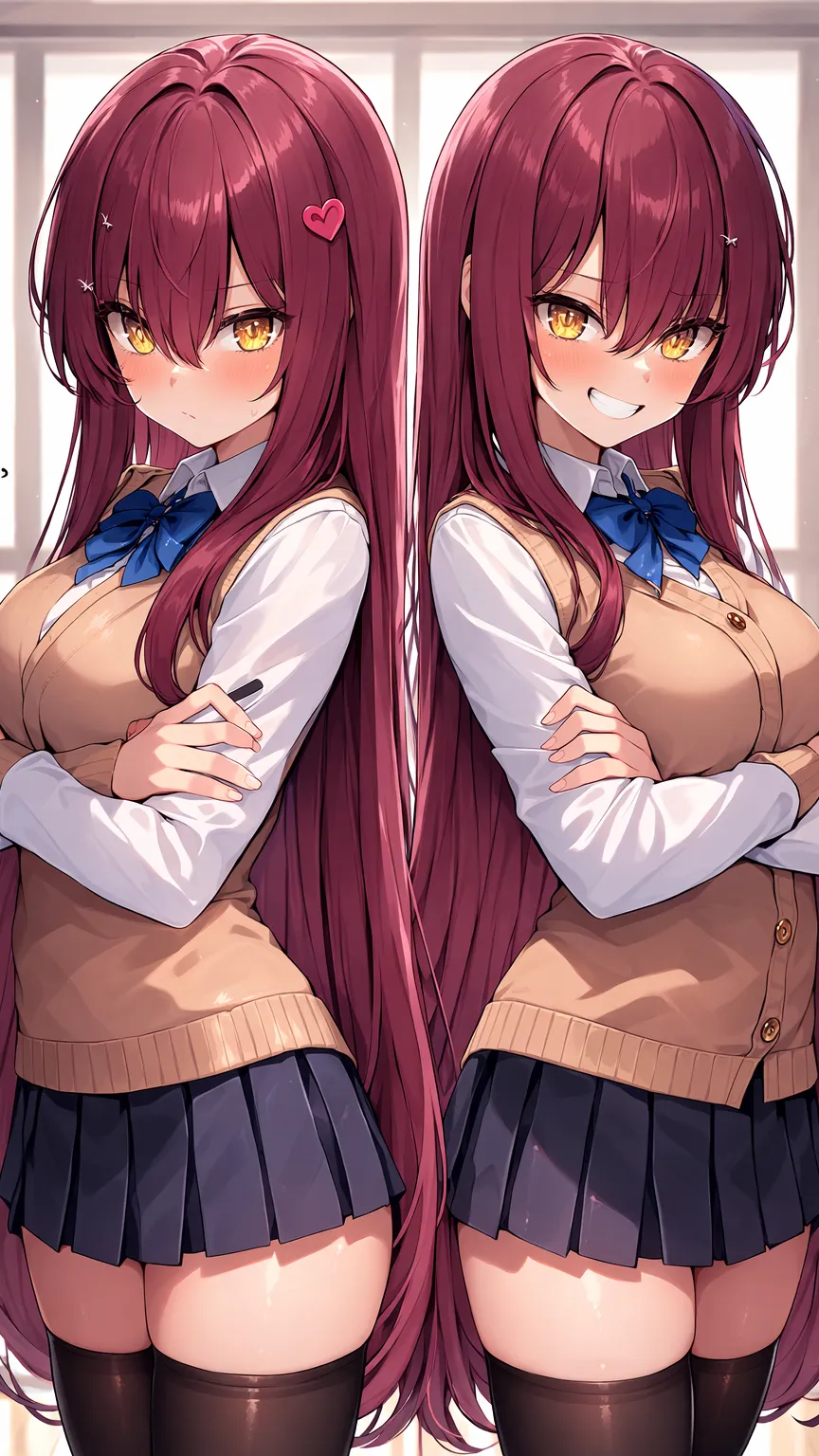 ai character: Hikari & Akari background