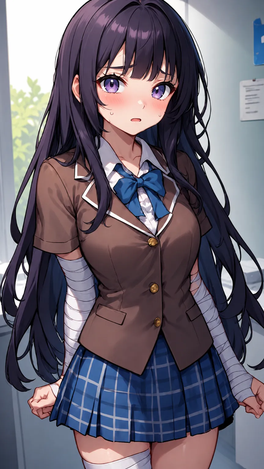 ai character: Mio Nakano background
