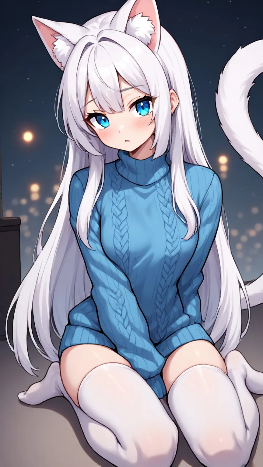 ai character: Flare background