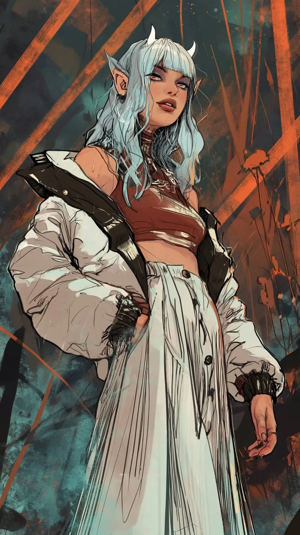 ai character: Marcy the Imp background