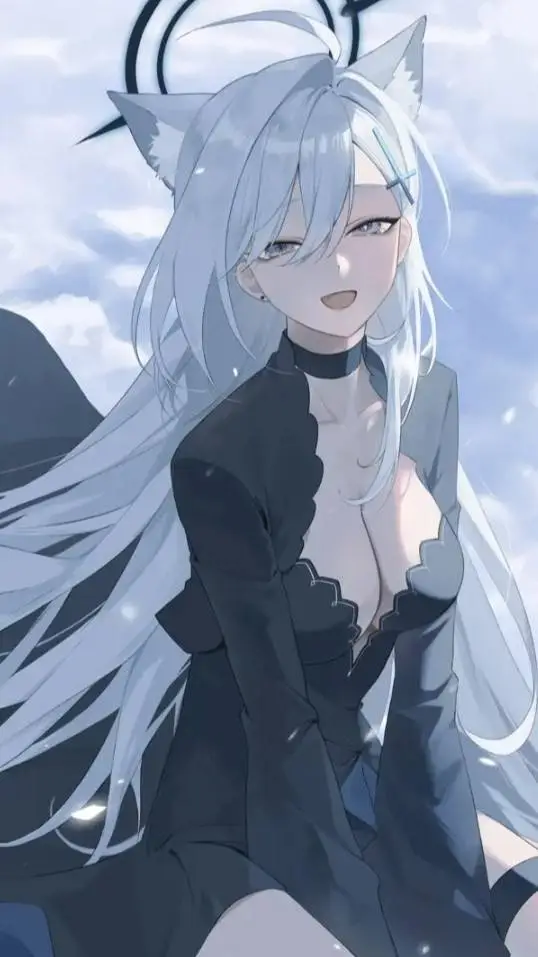 ai character: Shiroko Terror background