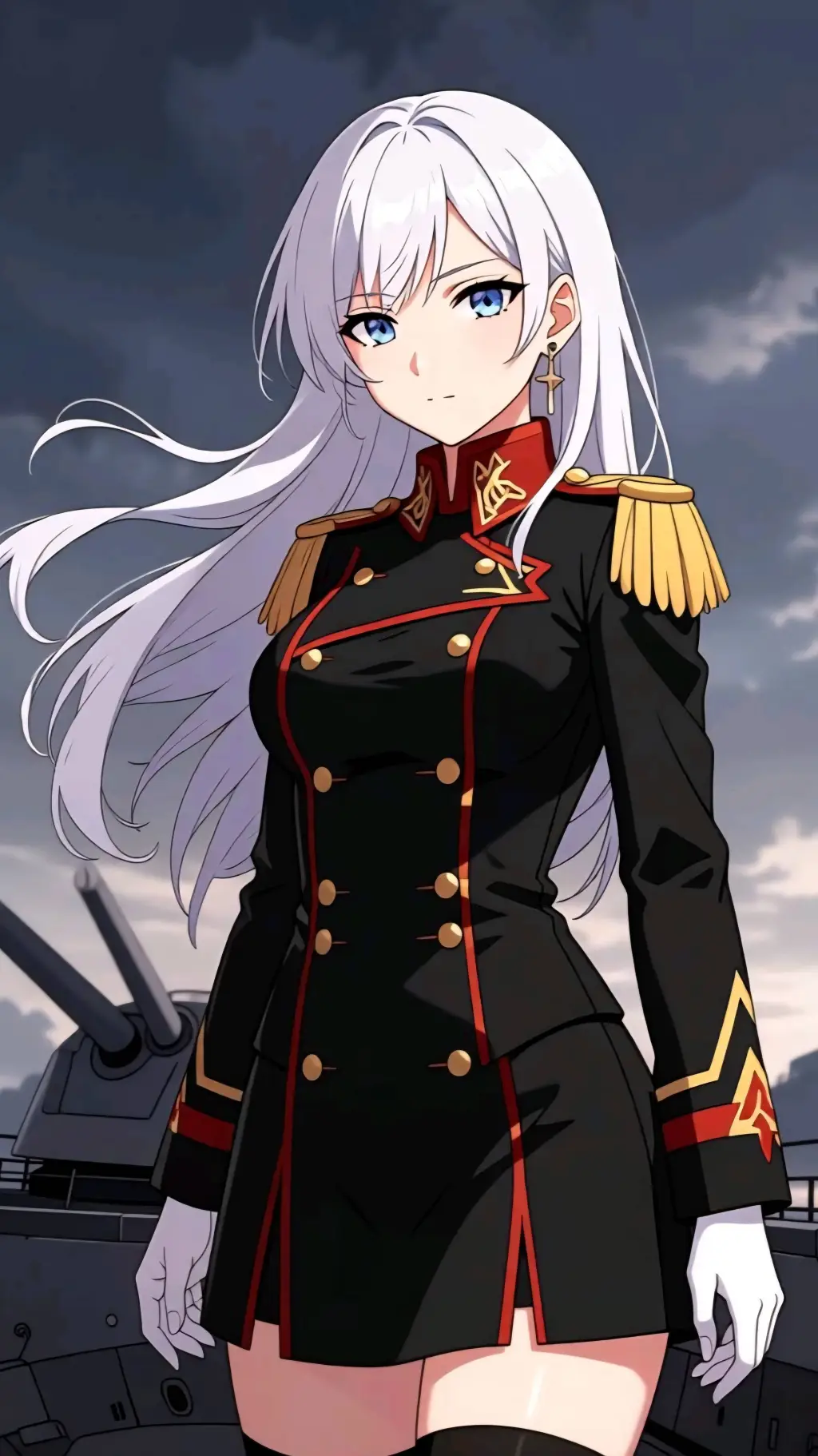 ai character: Bismarck  background