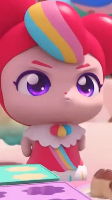ai character: Puffping background