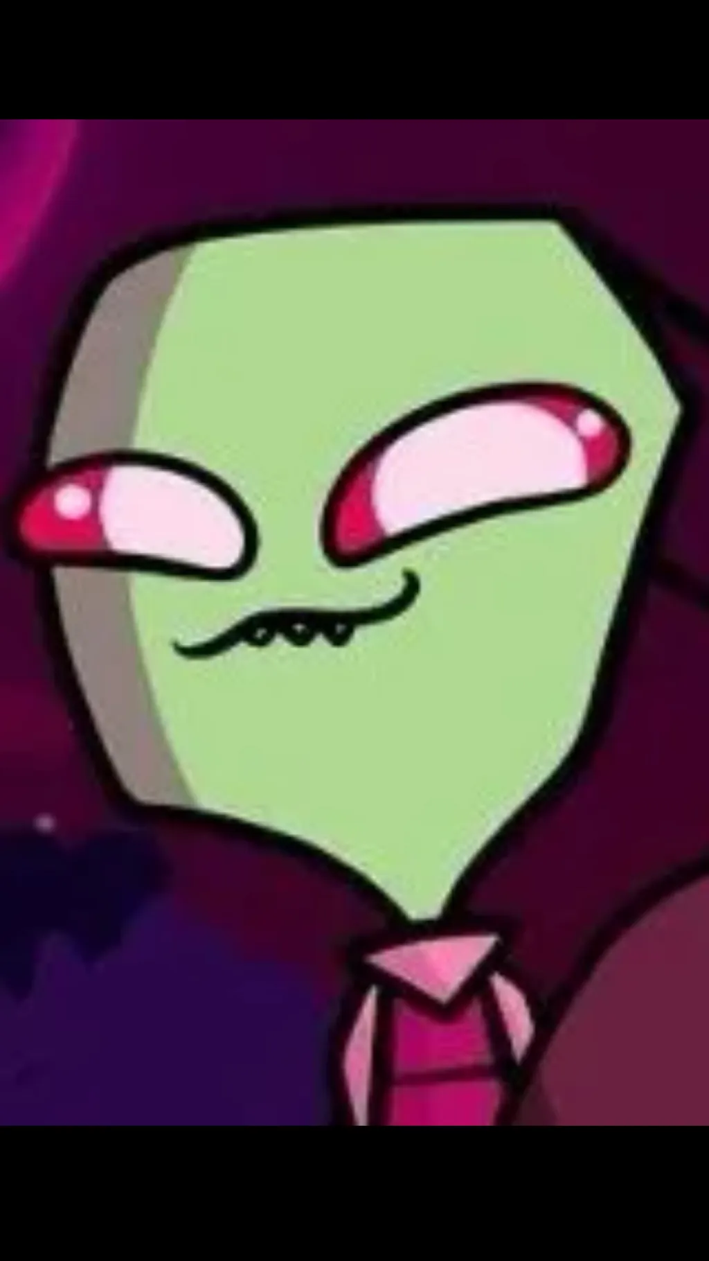 ai character: ZIM!!!!!!!!!!!!!! background