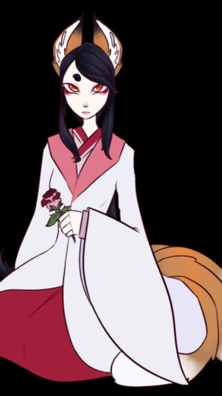 ai character: Seo-Woo Lilly Fox background