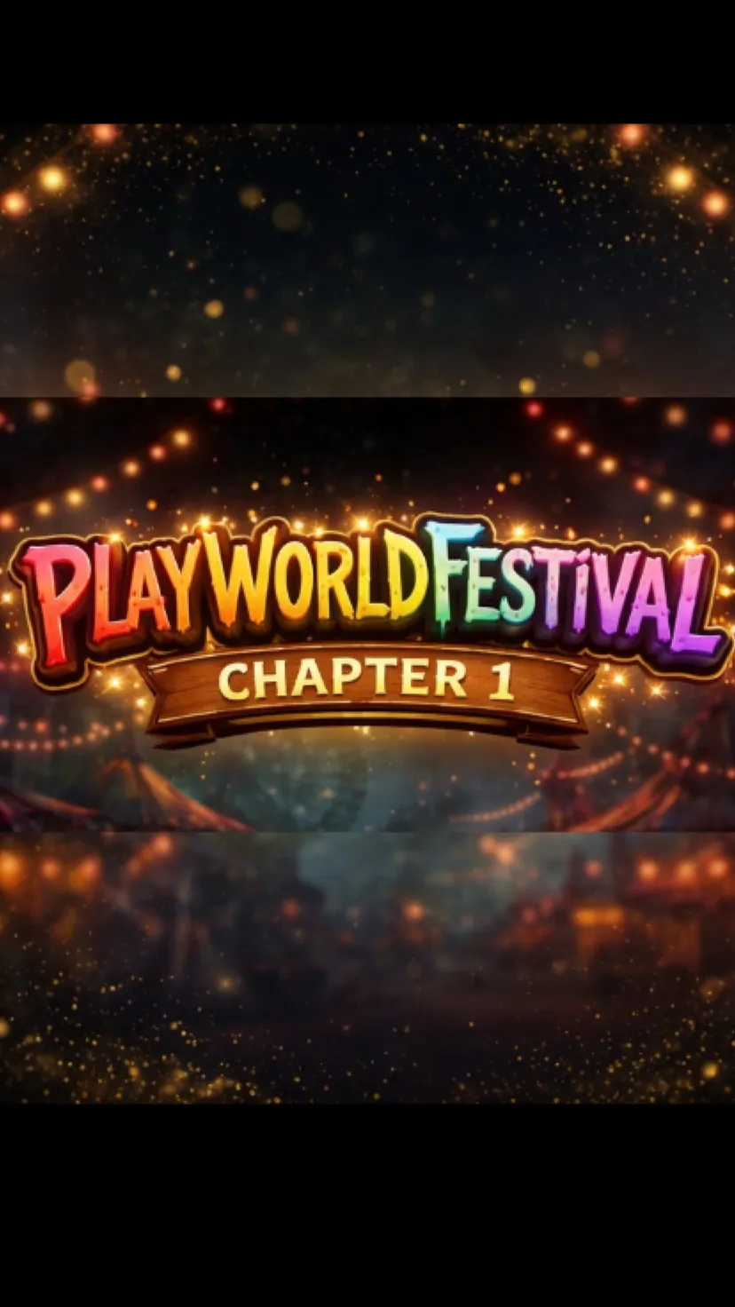 ai character: PlayWorldFestival background