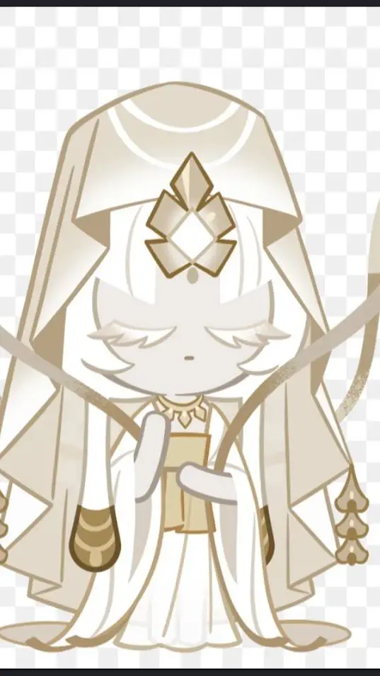 ai character: mystic flour background